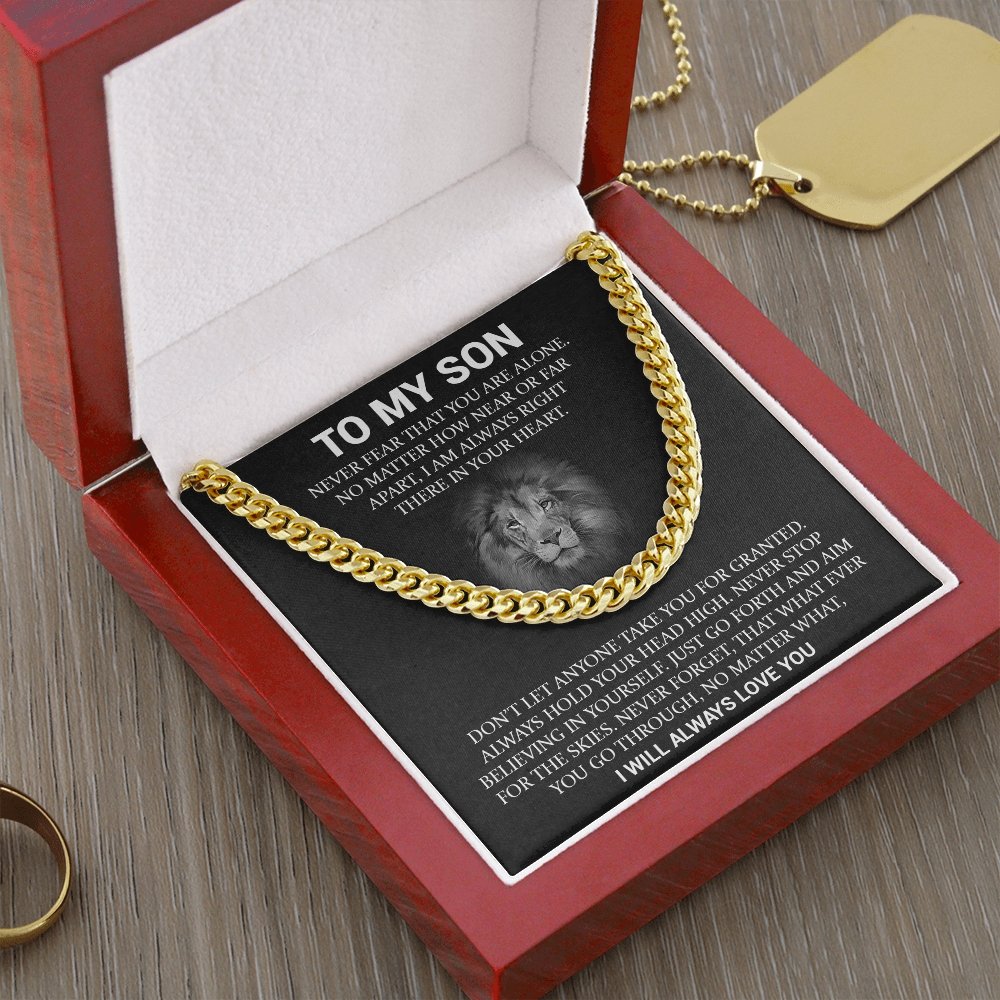 To My Son | Always Hold Your Head High 🔥 | Jewelry | C30184T, C30184TG, lx-C30184, PB23-WOOD, PROD-1904478, PT-1772, USER-43062 | TageUnlimited