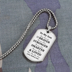 To My Son | Always Remember 🎗️💎 | Jewelry | A1014T, A1014TG, G007T, G007TG, lx-G007, PROD-1946186, PT-133, TNM-1, USER-43062 | TageUnlimited