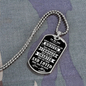To My Son | Always Remember 🖤 | Jewelry | A1014T, A1014TG, G007T, G007TG, lx-G007, PROD-1941927, PT-133, TNM-1, USER-43062 | TageUnlimited