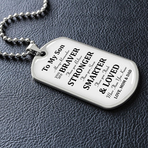 To My Son | Always Remember 🎗️💎 | Jewelry | A1014T, A1014TG, G007T, G007TG, lx-G007, PROD-1946186, PT-133, TNM-1, USER-43062 | TageUnlimited