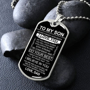 To My Son | As You Grow Older | Jewelry | TageUnlimited