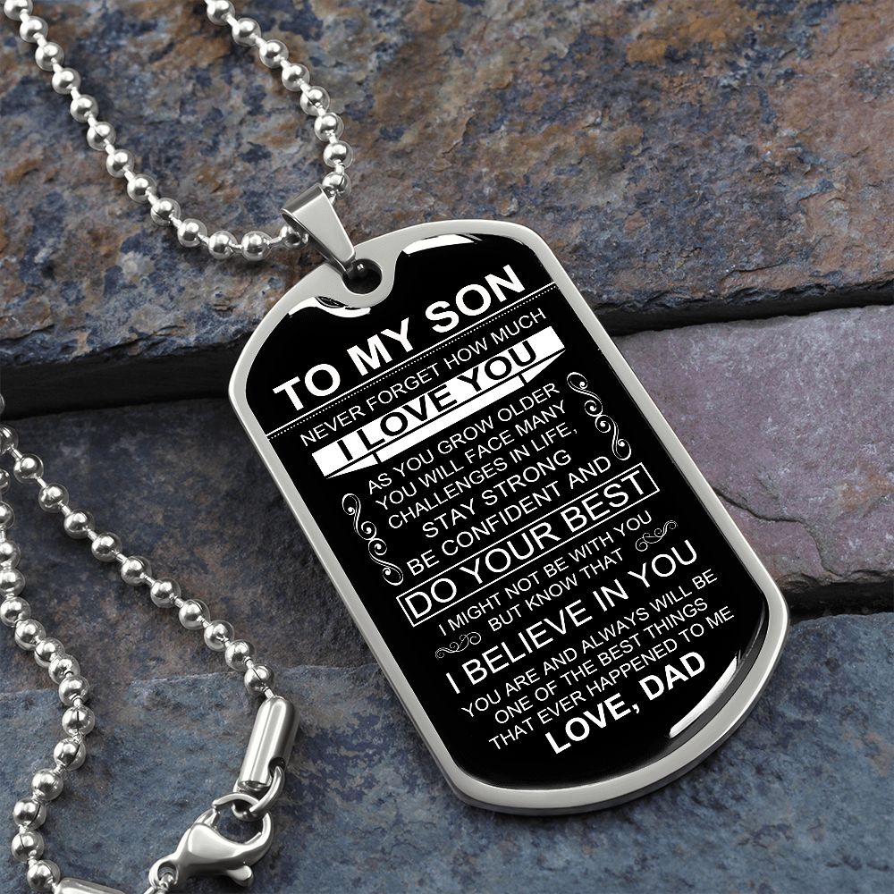 To My Son | As You Grow Older | Jewelry | TageUnlimited