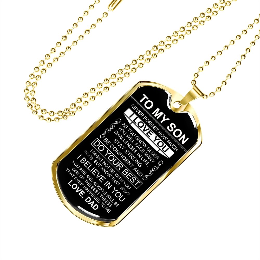To My Son | As You Grow Older | Jewelry | TageUnlimited