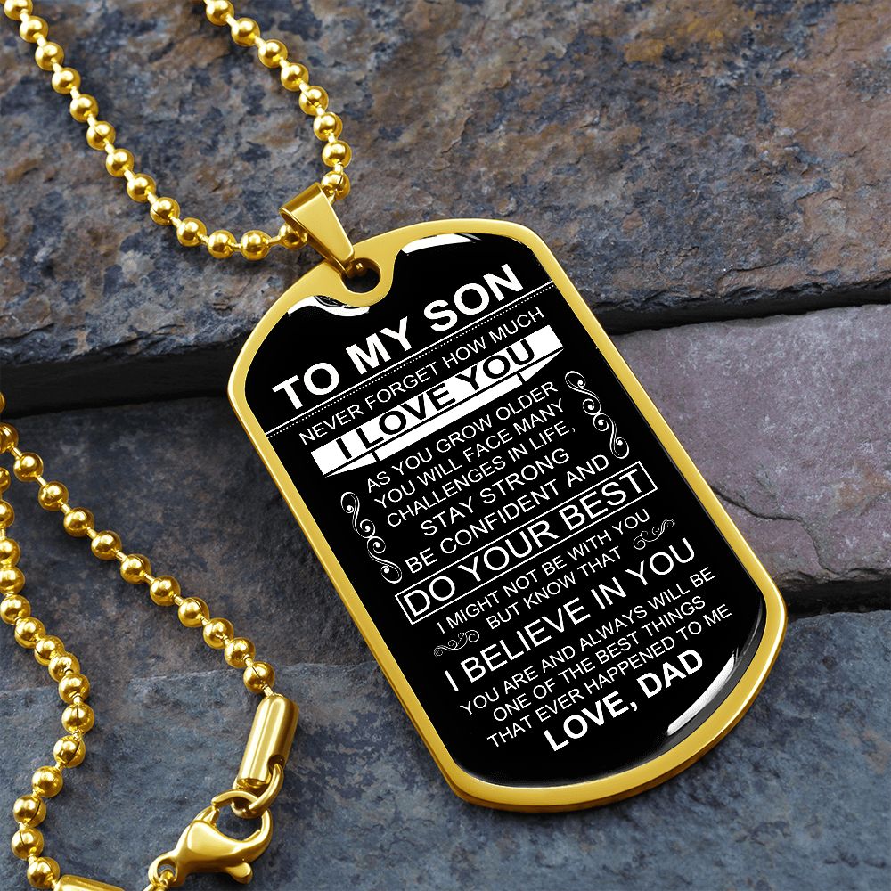 To My Son | As You Grow Older | Jewelry | TageUnlimited