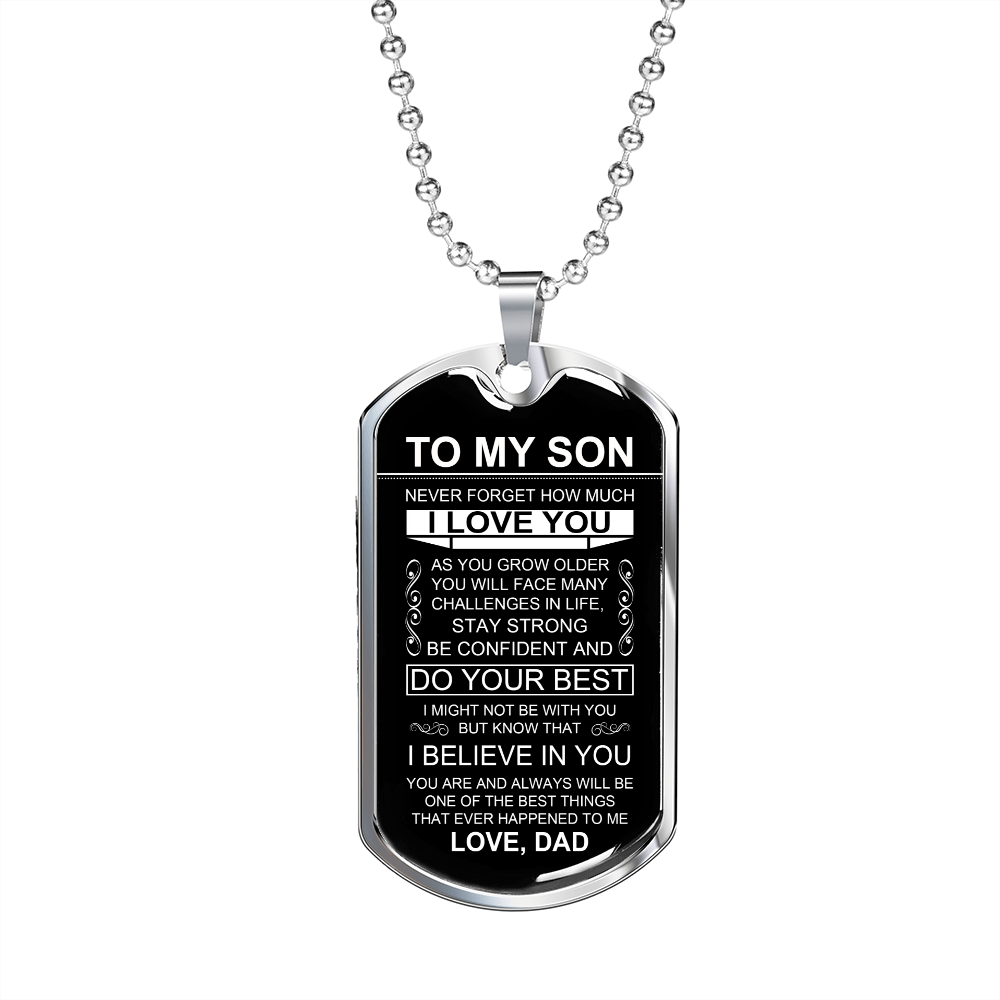 To My Son | As You Grow Older | Jewelry | TageUnlimited