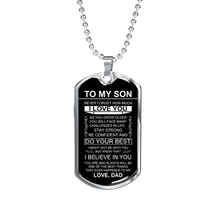 To My Son | As You Grow Older | Jewelry | TageUnlimited
