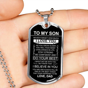 To My Son | As You Grow Older | Jewelry | TageUnlimited