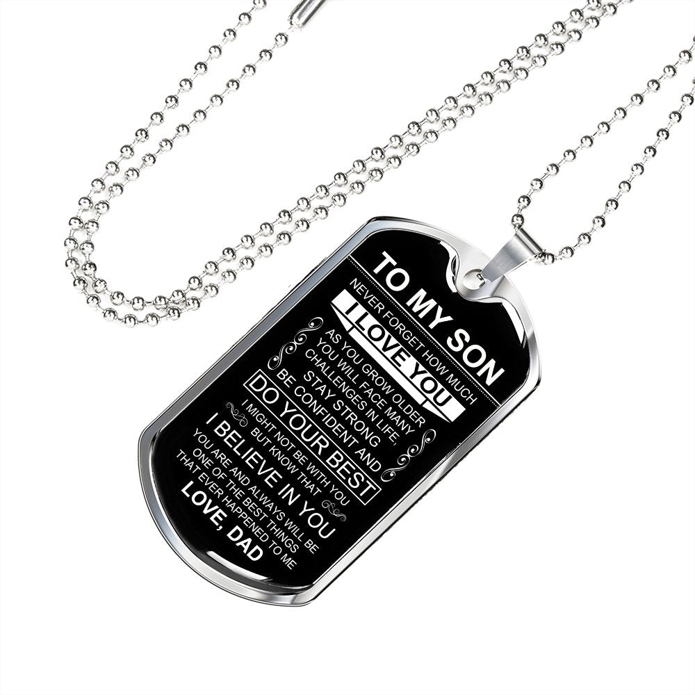 To My Son | As You Grow Older | Jewelry | TageUnlimited