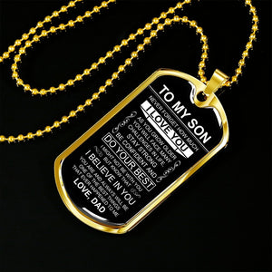 To My Son | As You Grow Older | Jewelry | TageUnlimited