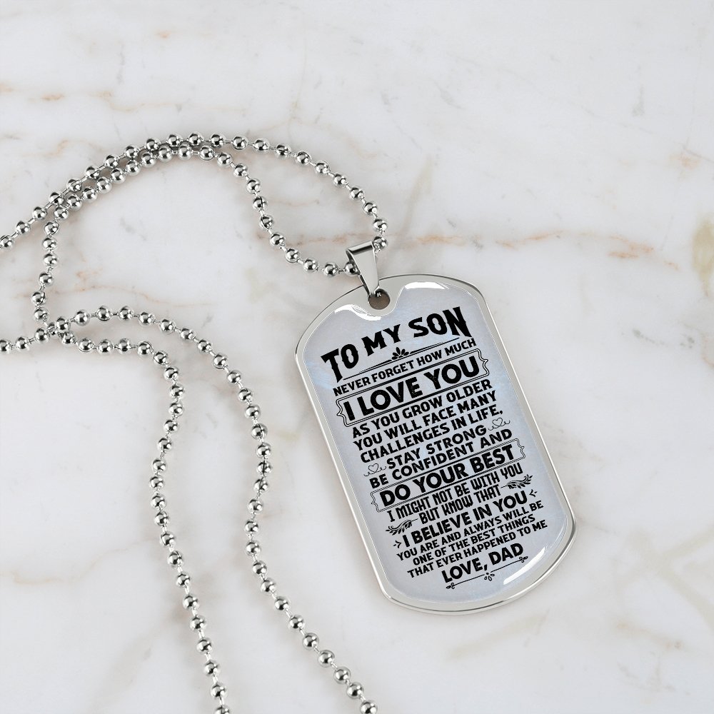 To My Son | Be Confident | Jewelry | TageUnlimited