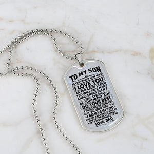 To My Son | Be Confident | Jewelry | TageUnlimited