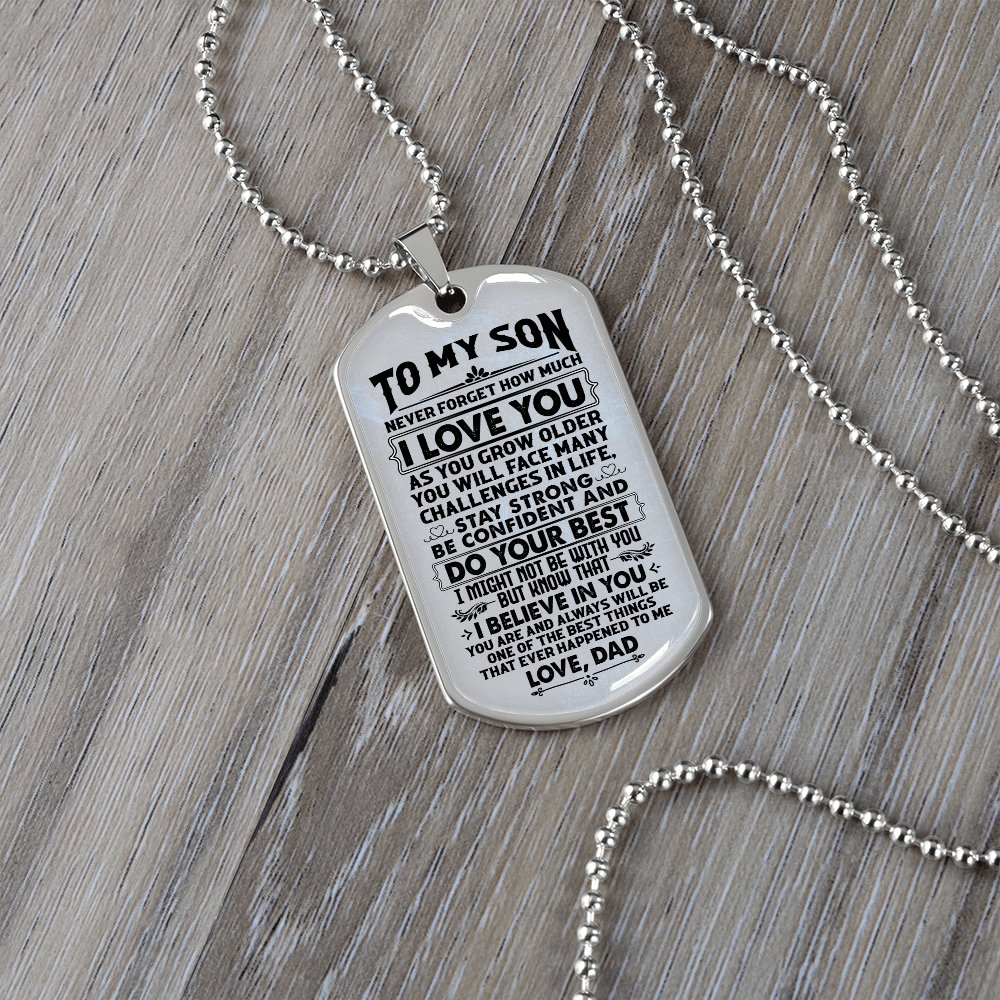 To My Son | Be Confident | Jewelry | TageUnlimited