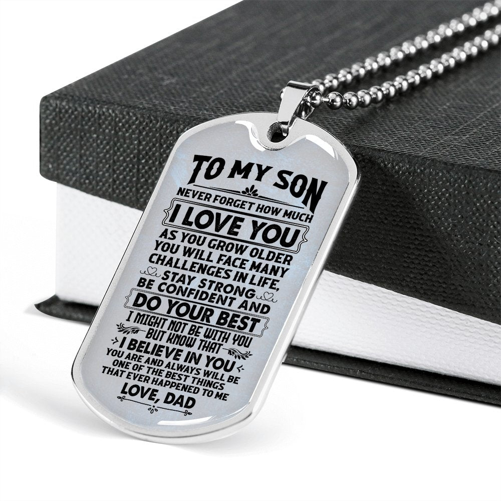 To My Son | Be Confident | Jewelry | TageUnlimited