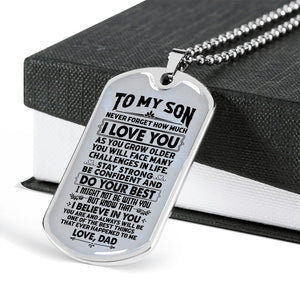 To My Son | Be Confident | Jewelry | TageUnlimited