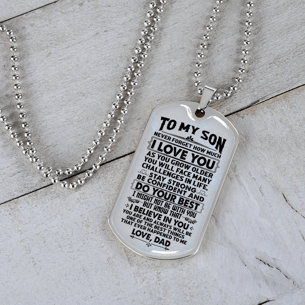 To My Son | Be Confident | Jewelry | TageUnlimited