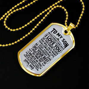 To My Son | Be Confident | Jewelry | TageUnlimited