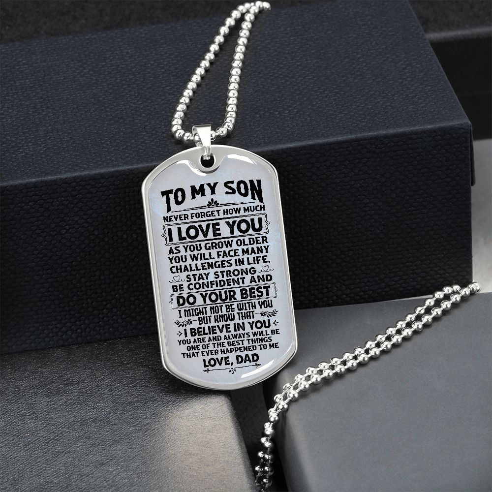 To My Son | Be Confident | Jewelry | TageUnlimited