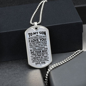 To My Son | Be Confident | Jewelry | TageUnlimited