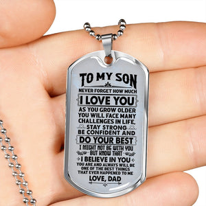 To My Son | Be Confident | Jewelry | TageUnlimited