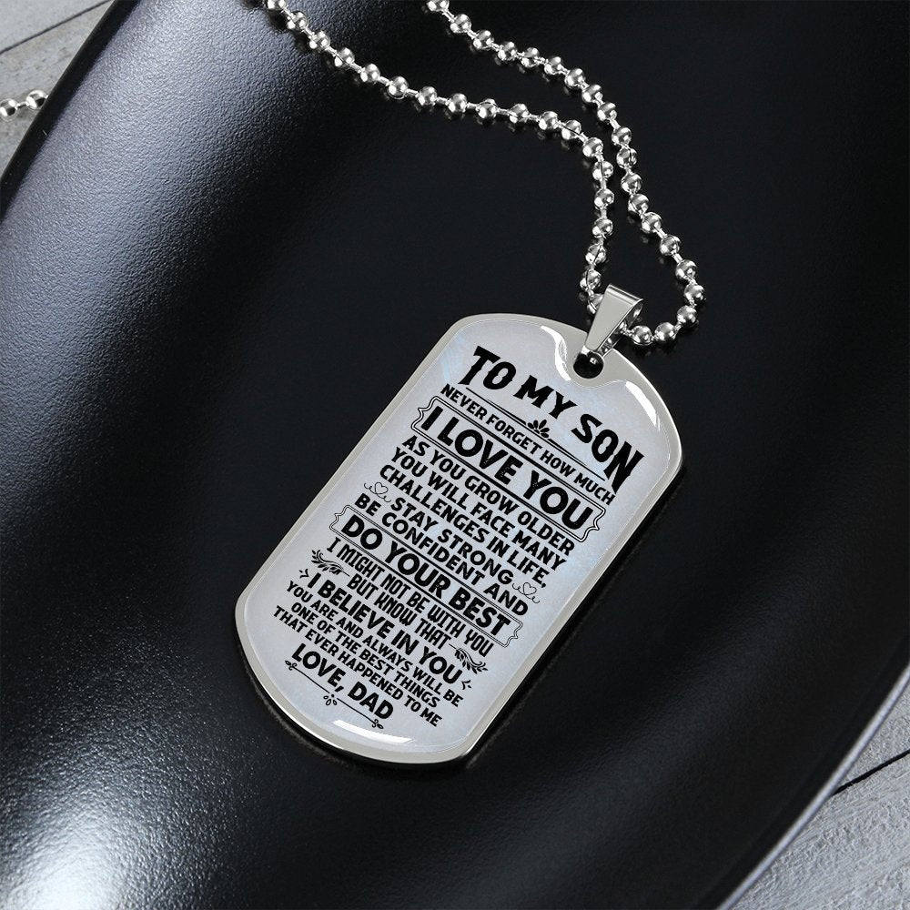 To My Son | Be Confident | Jewelry | TageUnlimited