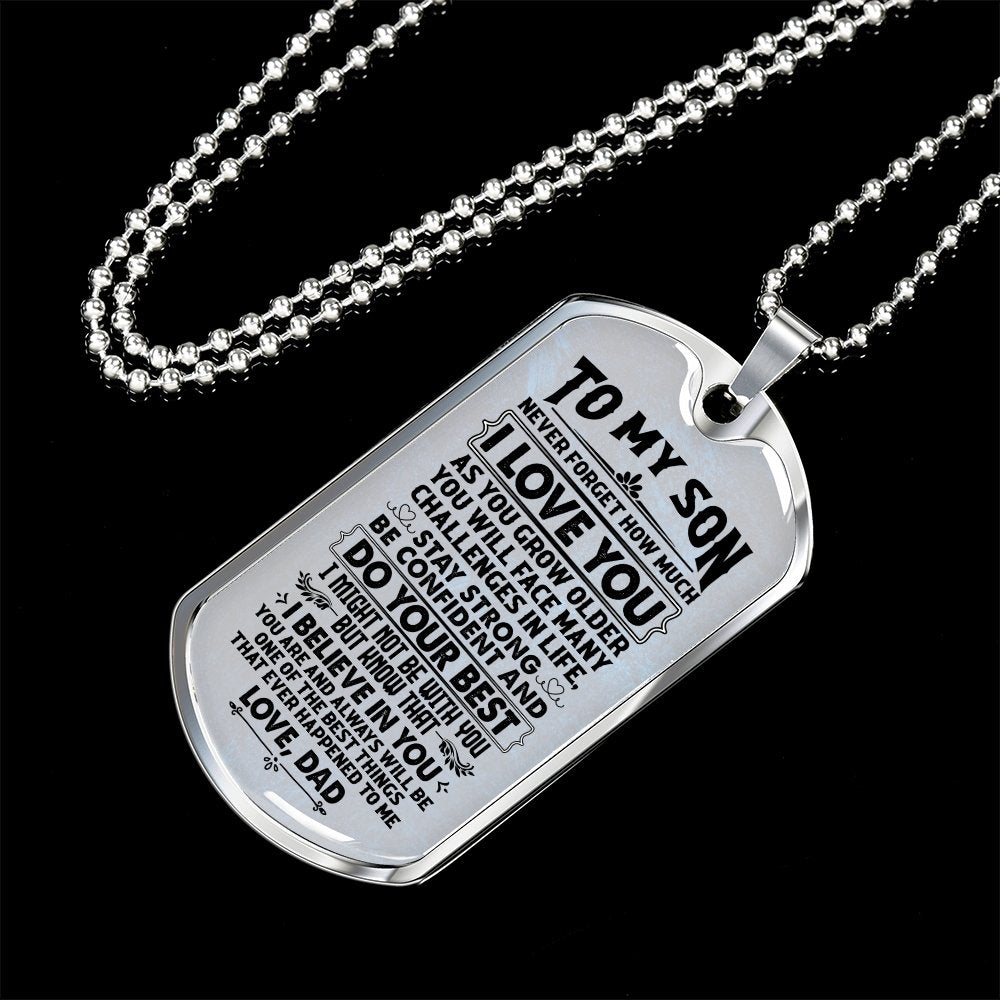 To My Son | Be Confident | Jewelry | TageUnlimited