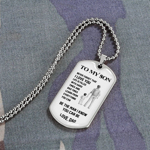 To My Son | Be The Man 🖤 | Jewelry | A1014T, A1014TG, G007T, G007TG, lx-G007, PROD-1946107, PT-133, TNM-1, USER-43062 | TageUnlimited
