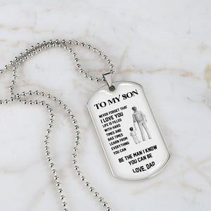 To My Son | Be The Man 🖤 | Jewelry | A1014T, A1014TG, G007T, G007TG, lx-G007, PROD-1946107, PT-133, TNM-1, USER-43062 | TageUnlimited