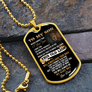 To My Son | Believe In Yourself | Jewelry | TageUnlimited