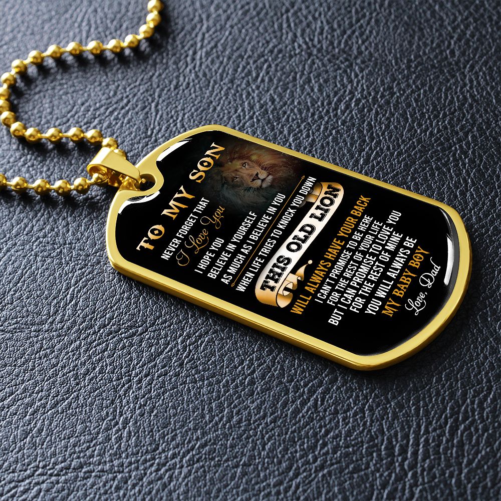 To My Son | Believe In Yourself | Jewelry | TageUnlimited