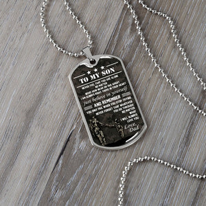 To My Son | Believe In Yourself 🤎 | Jewelry | A1014T, A1014TG, G007T, G007TG, lx-G007, PROD-1941869, PT-133, TNM-1, USER-43062 | TageUnlimited