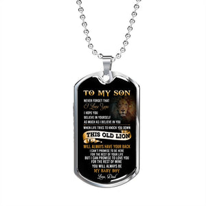 To My Son | Believe In Yourself | Jewelry | TageUnlimited