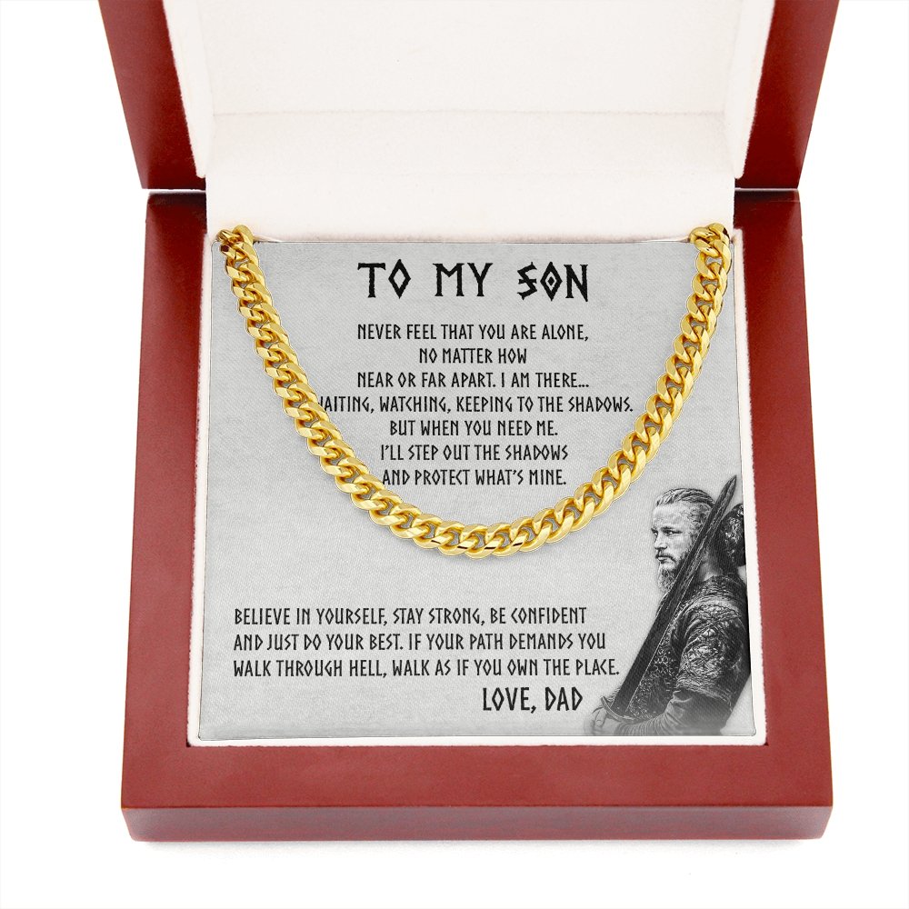 To My Son | Believe In Yourself 💙💎 | Jewelry | C30184T, C30184TG, lx-C30184, PB23-WOOD, PROD-1917842, PT-1772, USER-43062 | TageUnlimited