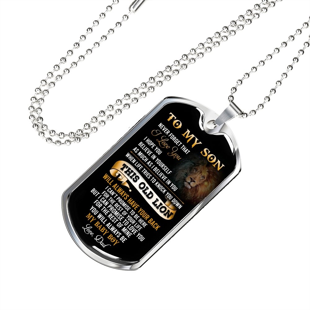 To My Son | Believe In Yourself | Jewelry | TageUnlimited