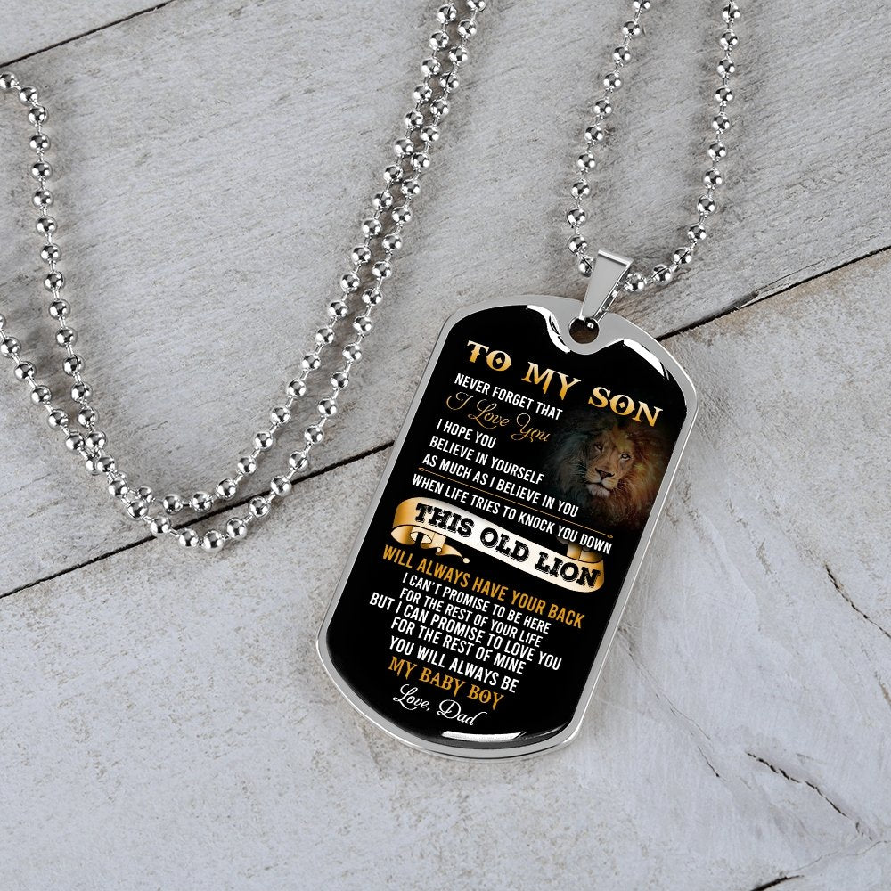 To My Son | Believe In Yourself | Jewelry | TageUnlimited