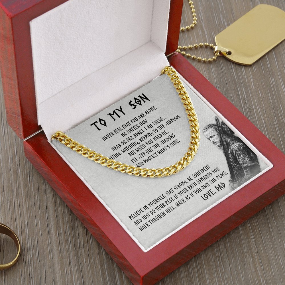 To My Son | Believe In Yourself 💙💎 | Jewelry | C30184T, C30184TG, lx-C30184, PB23-WOOD, PROD-1917842, PT-1772, USER-43062 | TageUnlimited