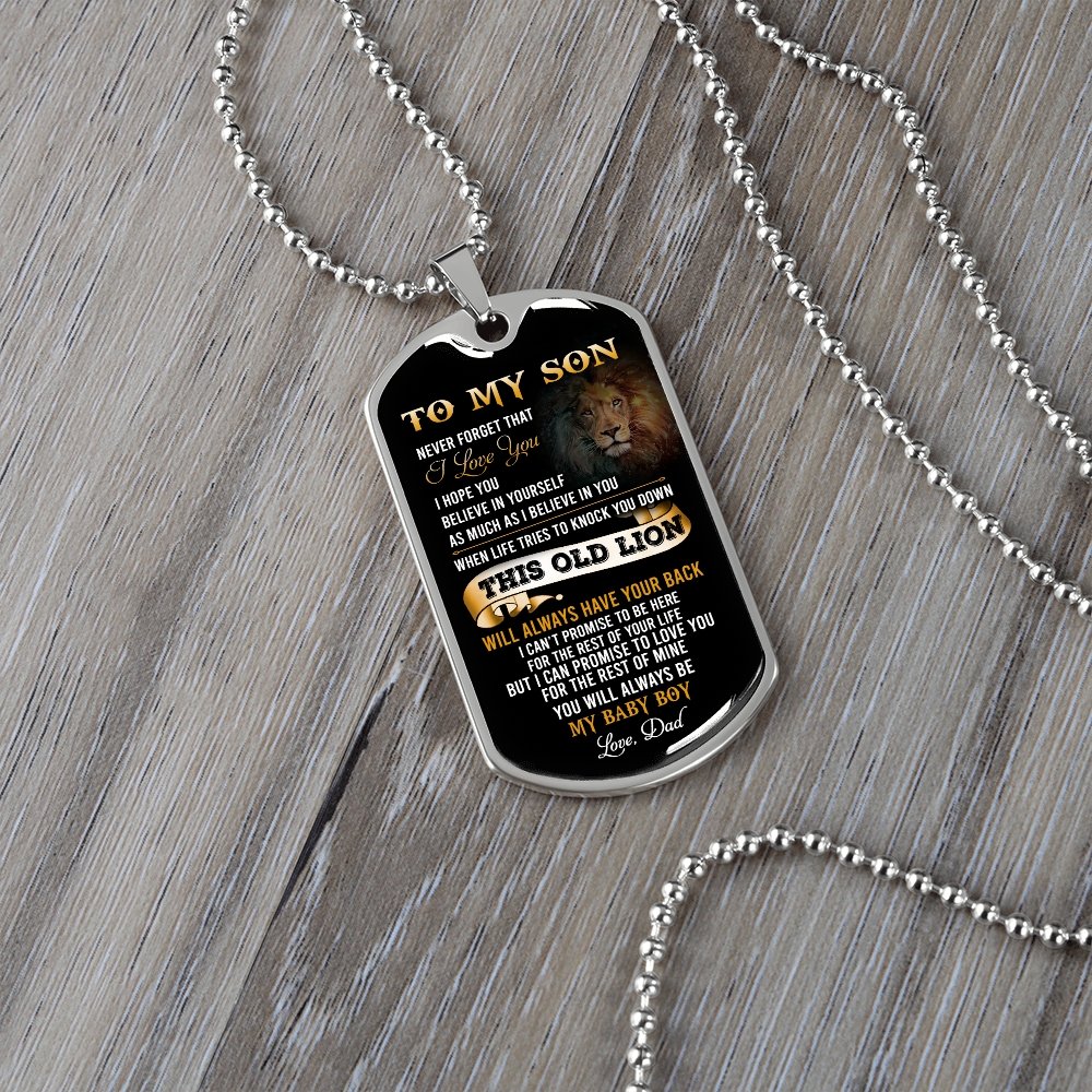To My Son | Believe In Yourself | Jewelry | TageUnlimited