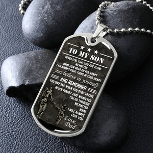 To My Son | Believe In Yourself 🤎 | Jewelry | A1014T, A1014TG, G007T, G007TG, lx-G007, PROD-1941869, PT-133, TNM-1, USER-43062 | TageUnlimited
