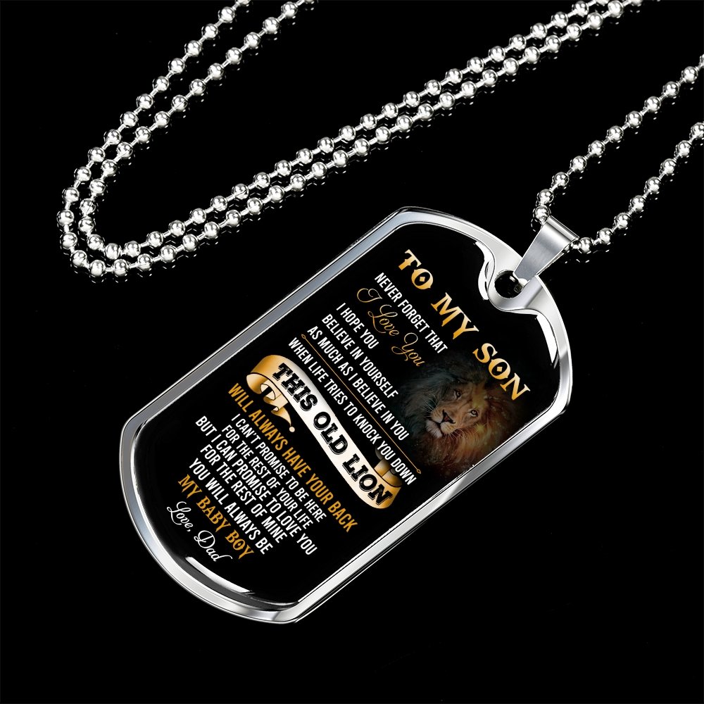 To My Son | Believe In Yourself | Jewelry | TageUnlimited