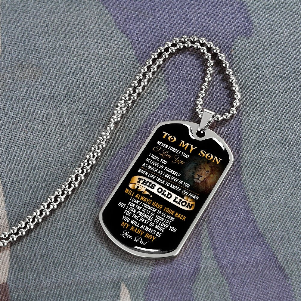 To My Son | Believe In Yourself | Jewelry | TageUnlimited