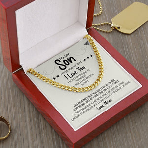 To My Son | Believe In Yourself ⭐⭐⭐ | Jewelry | C30184T, C30184TG, lx-C30184, PB23-WOOD, PROD-1897910, PT-1772, USER-43062 | TageUnlimited