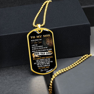 To My Son | Believe In Yourself | Jewelry | TageUnlimited
