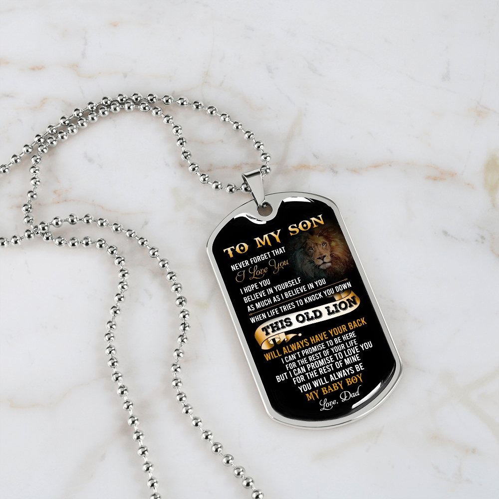 To My Son | Believe In Yourself | Jewelry | TageUnlimited