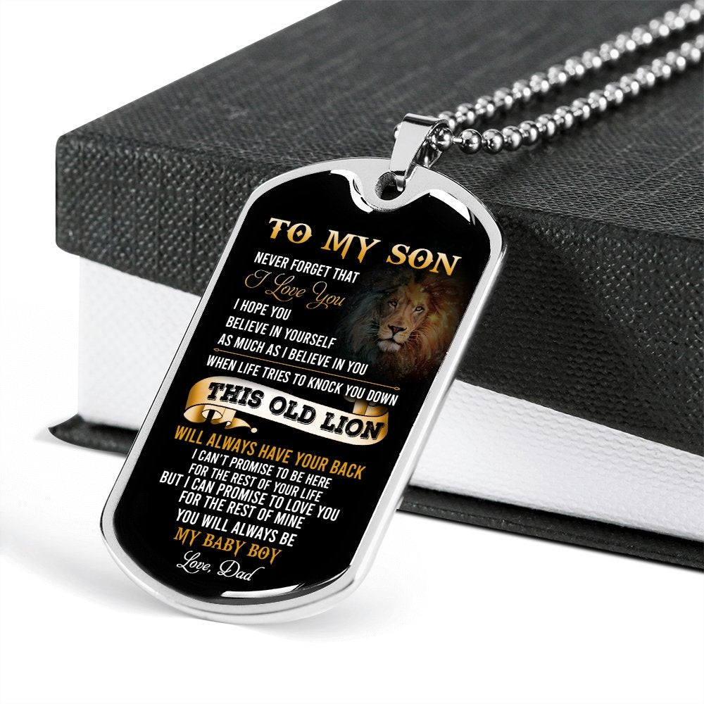 To My Son | Believe In Yourself | Jewelry | TageUnlimited