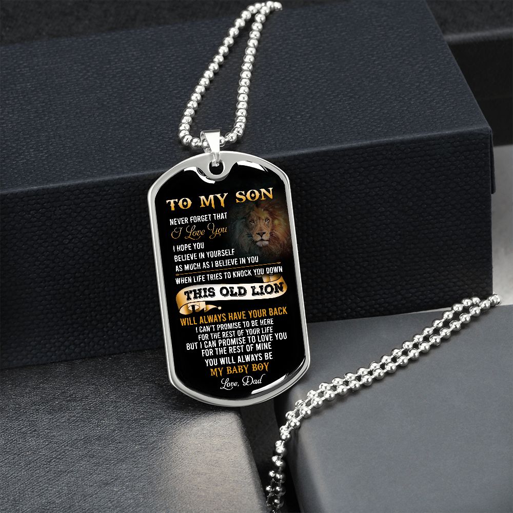 To My Son | Believe In Yourself | Jewelry | TageUnlimited
