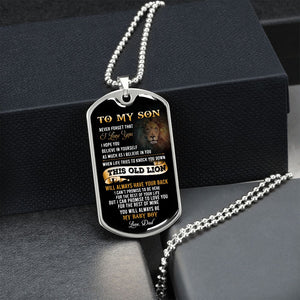 To My Son | Believe In Yourself | Jewelry | TageUnlimited