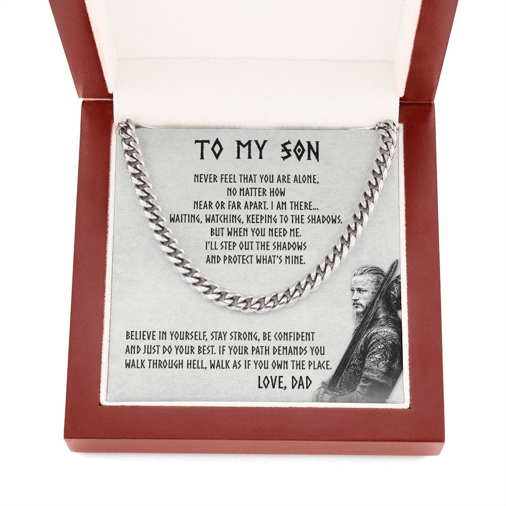 To My Son | Believe In Yourself 💙💎 | Jewelry | C30184T, C30184TG, lx-C30184, PB23-WOOD, PROD-1917842, PT-1772, USER-43062 | TageUnlimited