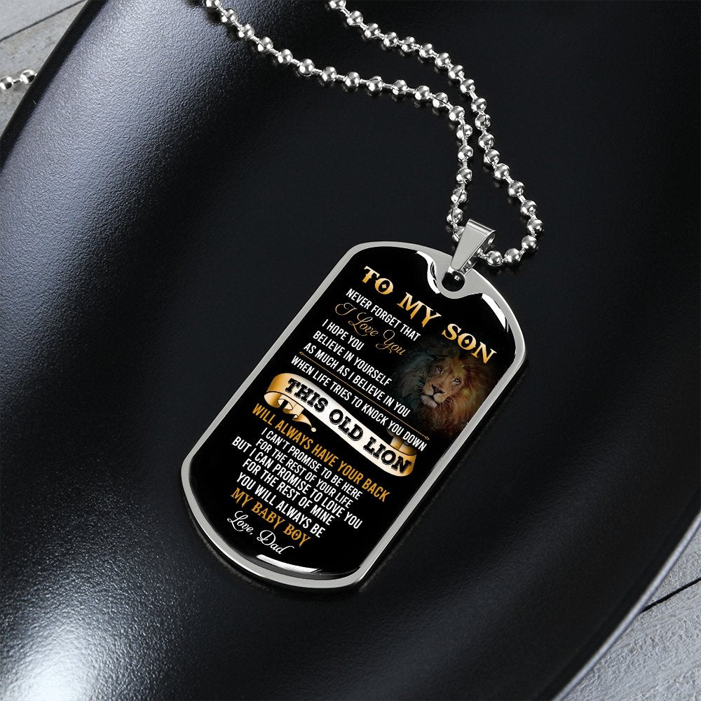 To My Son | Believe In Yourself | Jewelry | TageUnlimited