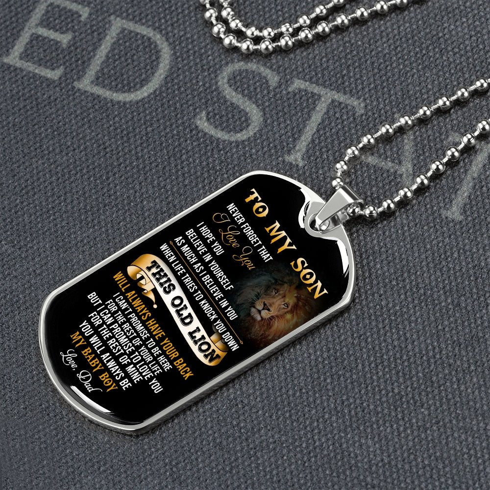 To My Son | Believe In Yourself | Jewelry | TageUnlimited