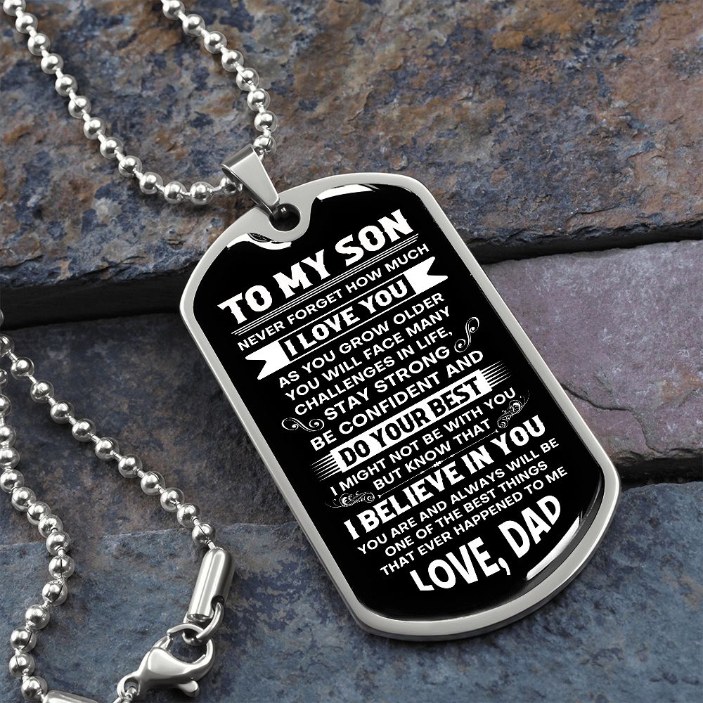 To My Son | Do Your Best | Jewelry | TageUnlimited
