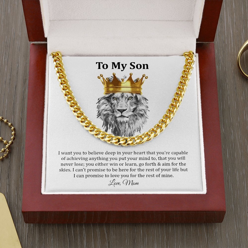 To My Son | Go Forth And Aim For The Skies ❤️🔥 | Jewelry | C30184T, C30184TG, lx-C30184, PB23-WOOD, PROD-1875752, PT-1772, USER-43062 | TageUnlimited